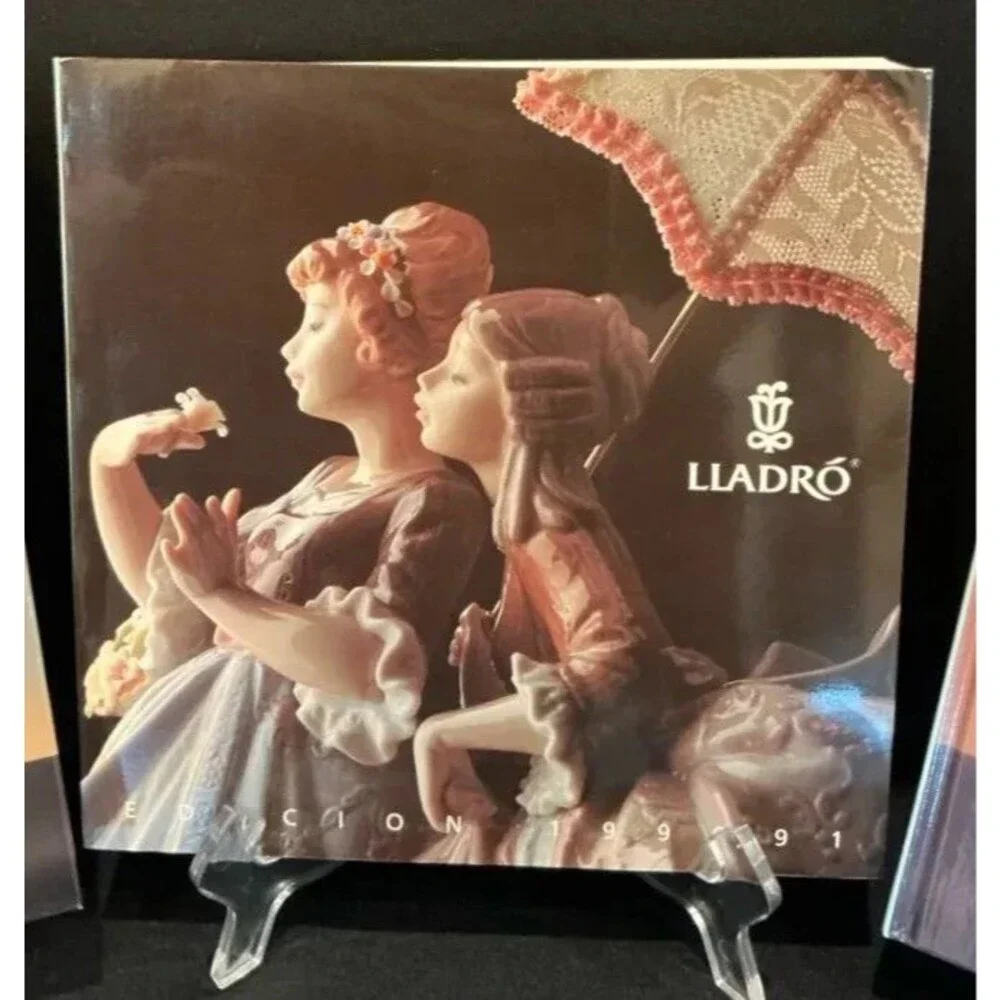 Vintage Lladro  Collectors Series Limitadas & Catalog Book Collection 5pc Lot VG